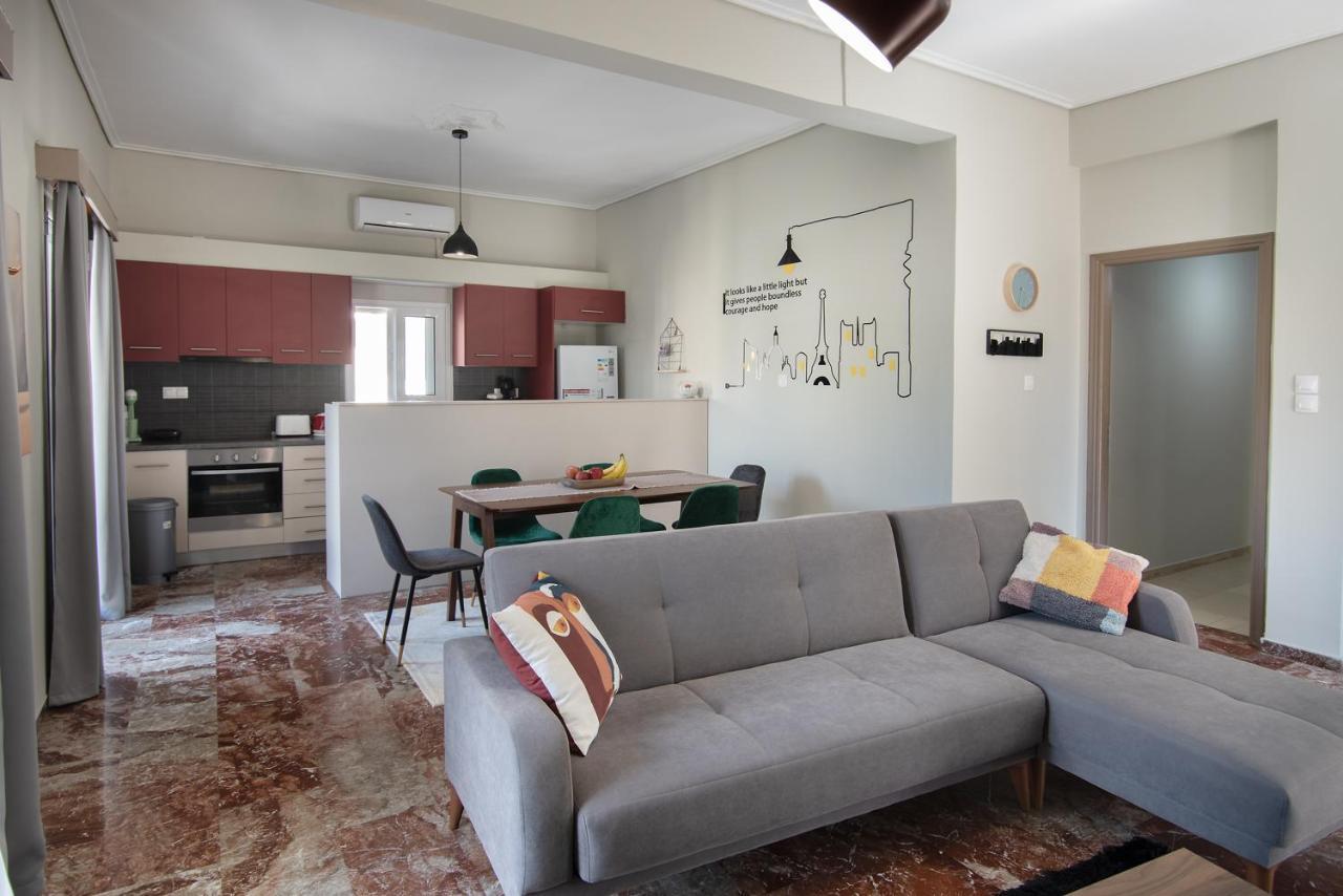 Emerald 110M2 Entire Floor Apt Steps To City'S Heart カラマタ エクステリア 写真