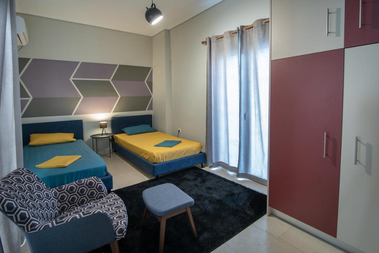 Emerald 110M2 Entire Floor Apt Steps To City'S Heart カラマタ エクステリア 写真