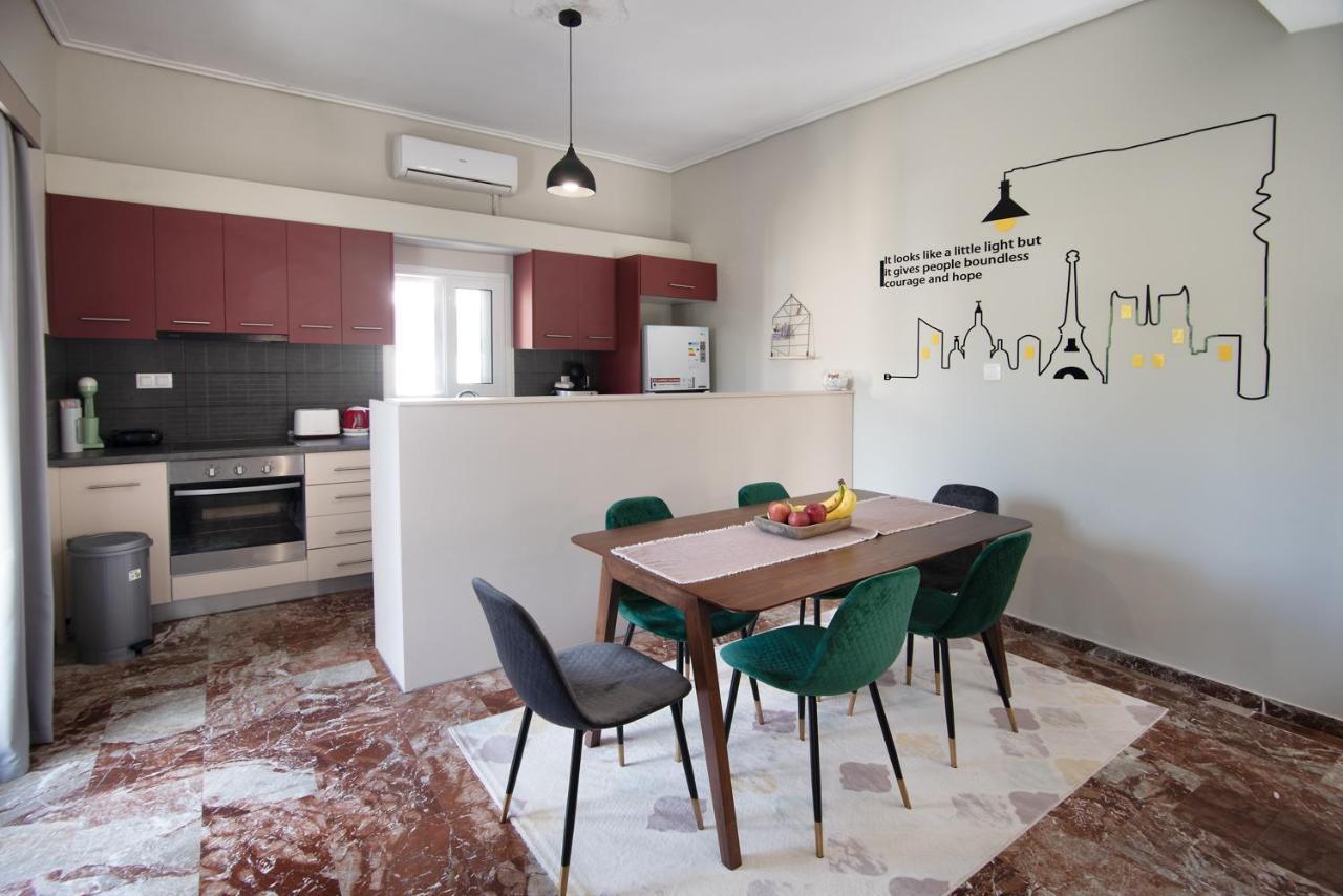 Emerald 110M2 Entire Floor Apt Steps To City'S Heart カラマタ エクステリア 写真