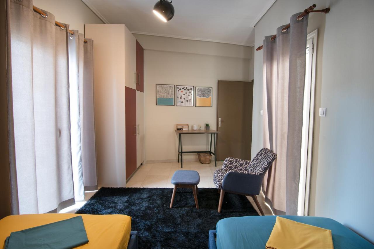 Emerald 110M2 Entire Floor Apt Steps To City'S Heart カラマタ エクステリア 写真