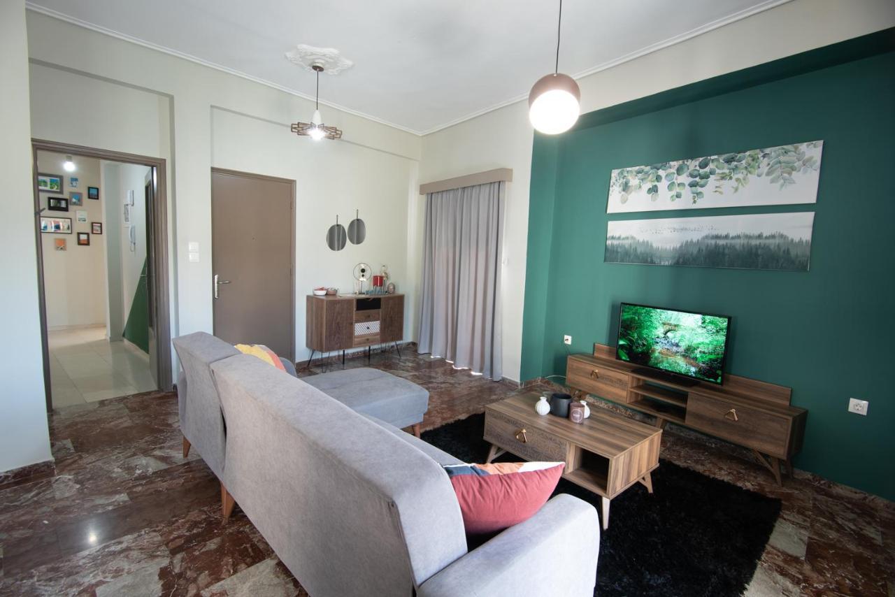 Emerald 110M2 Entire Floor Apt Steps To City'S Heart カラマタ エクステリア 写真