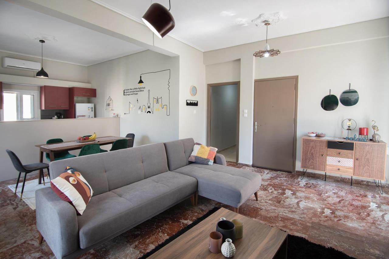 Emerald 110M2 Entire Floor Apt Steps To City'S Heart カラマタ エクステリア 写真