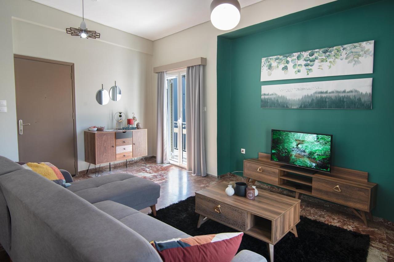 Emerald 110M2 Entire Floor Apt Steps To City'S Heart カラマタ エクステリア 写真